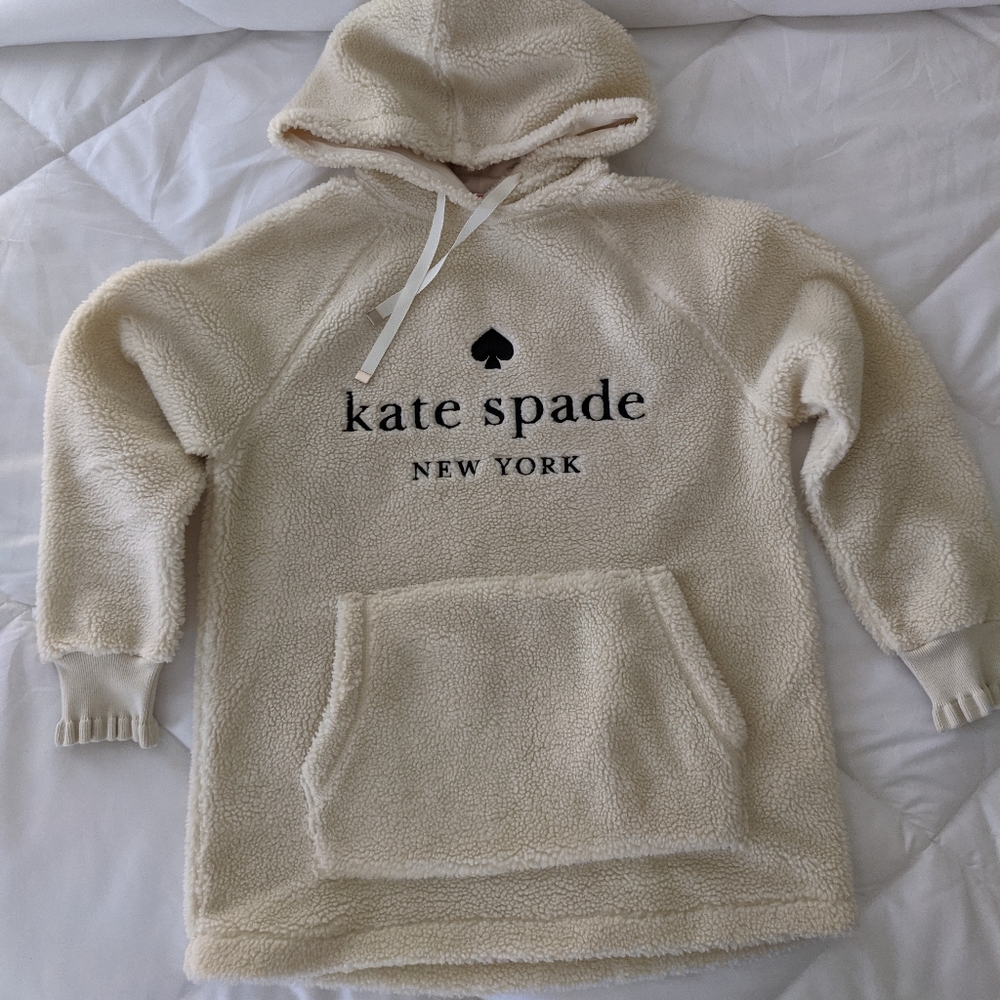Kate Spade Sherpa hoodie